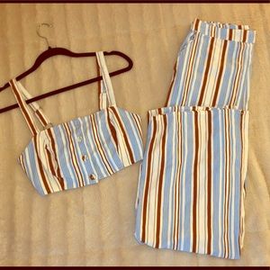 Matching two piece outfit